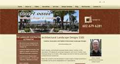 Desktop Screenshot of desertoasislandscapedesign.com